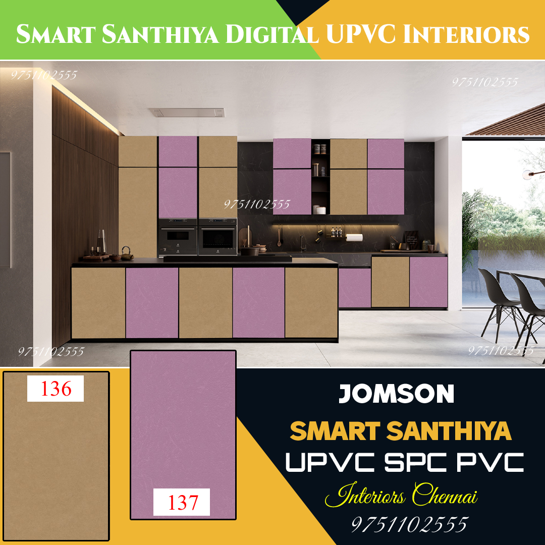 upvc modualr kitchen colors